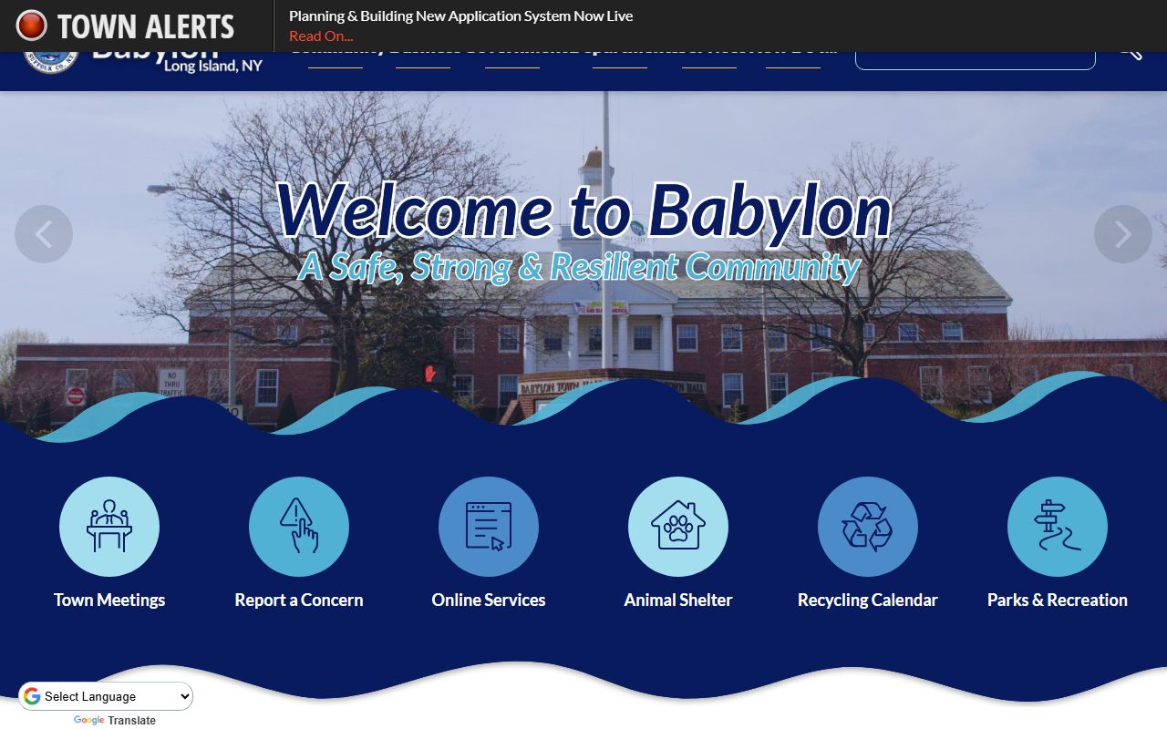 Babylon booking releases town website
