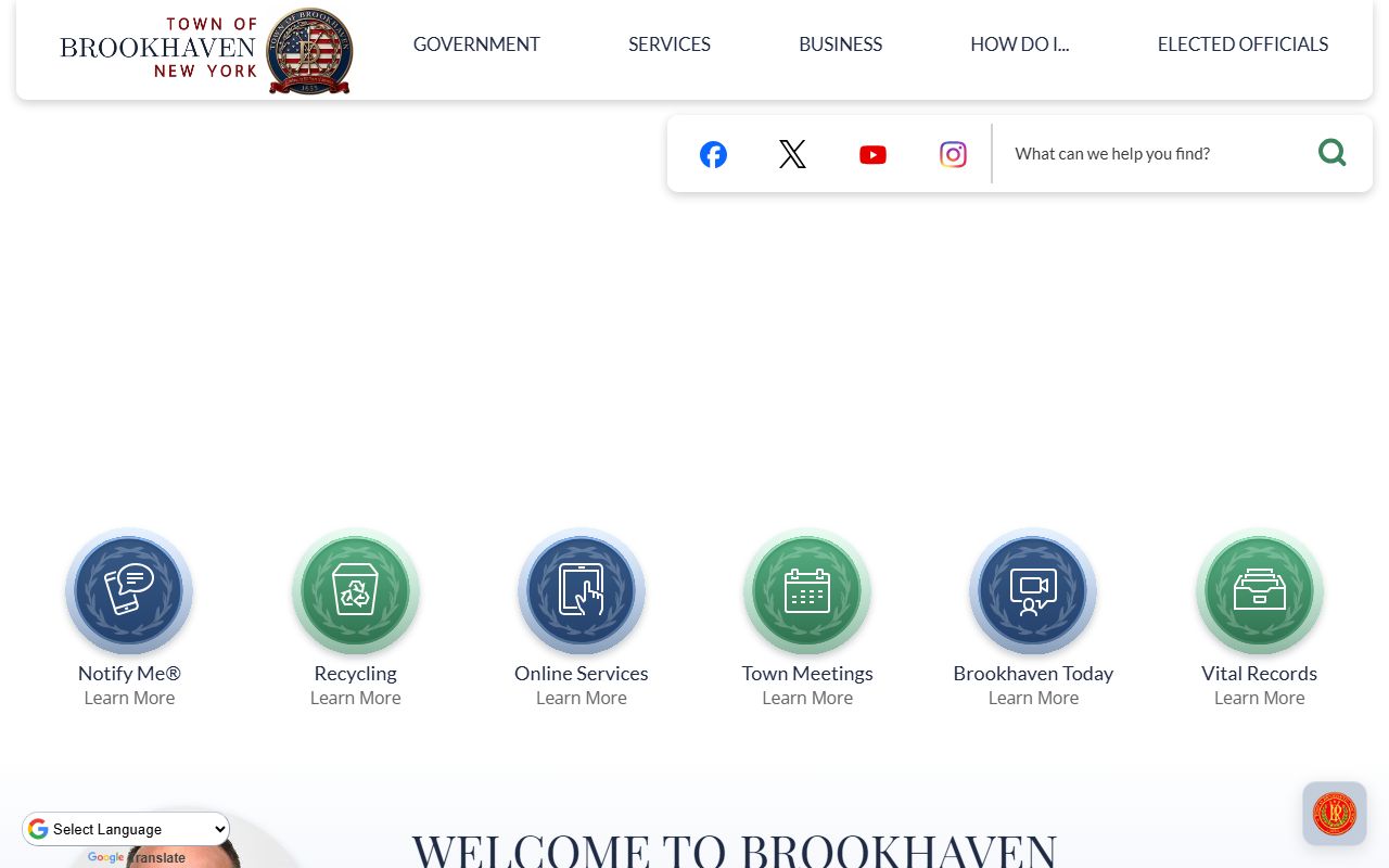Brookhaven booking releases town website