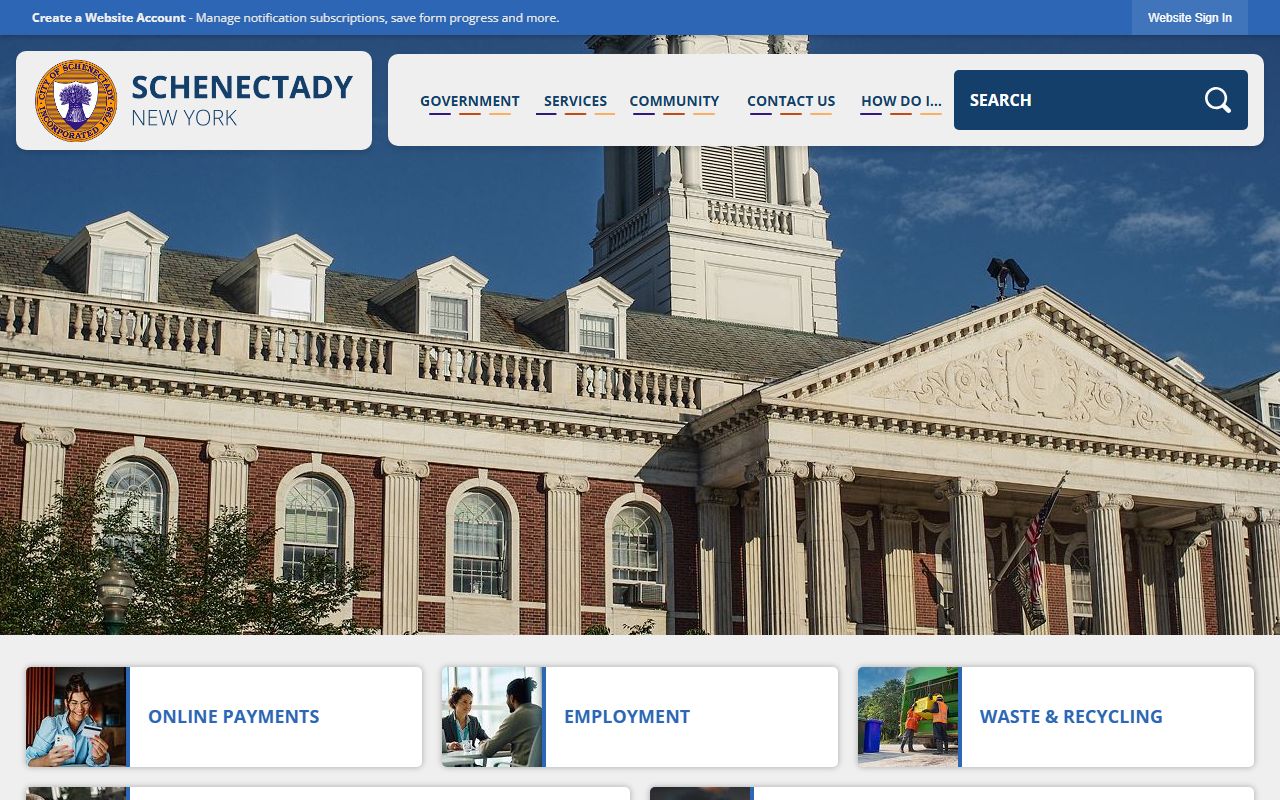 Schenectady booking releases city website