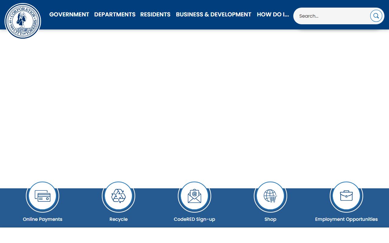Yonkers booking releases city website