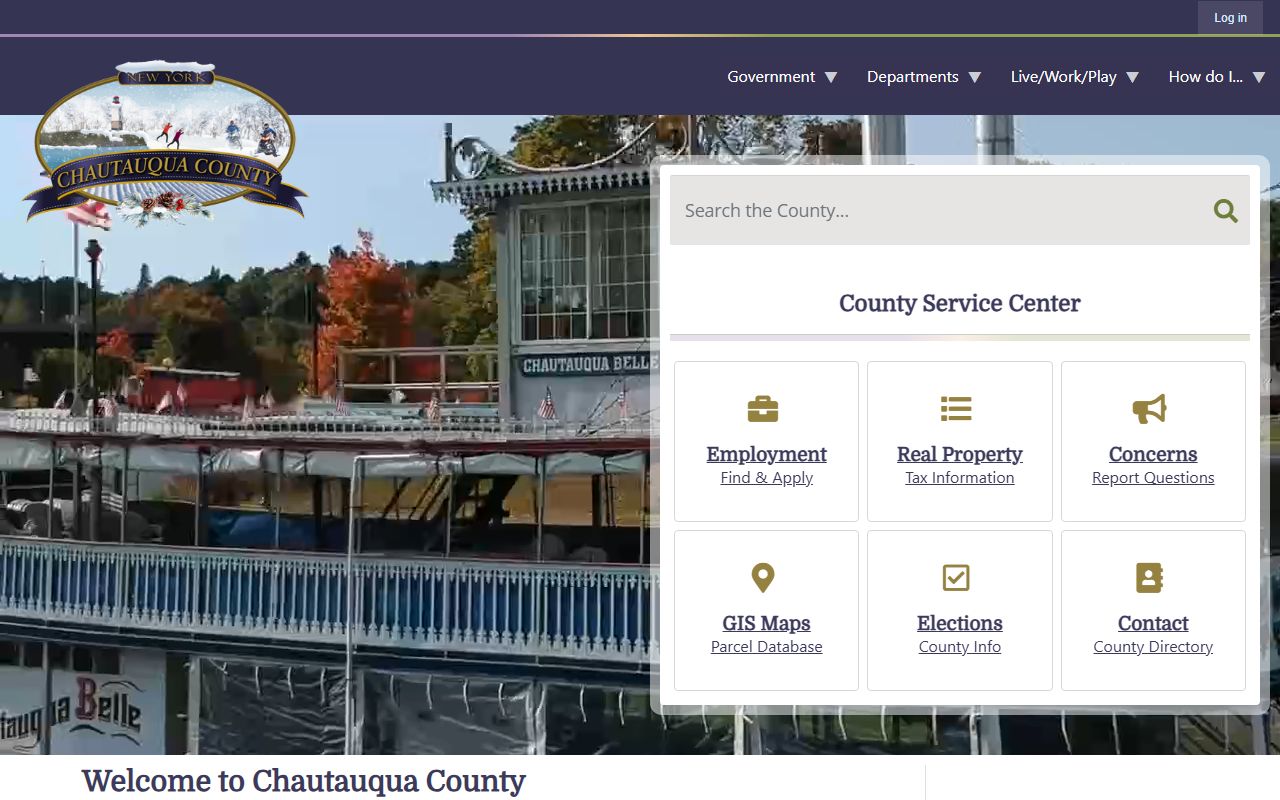 Chautauqua County booking releases county website
