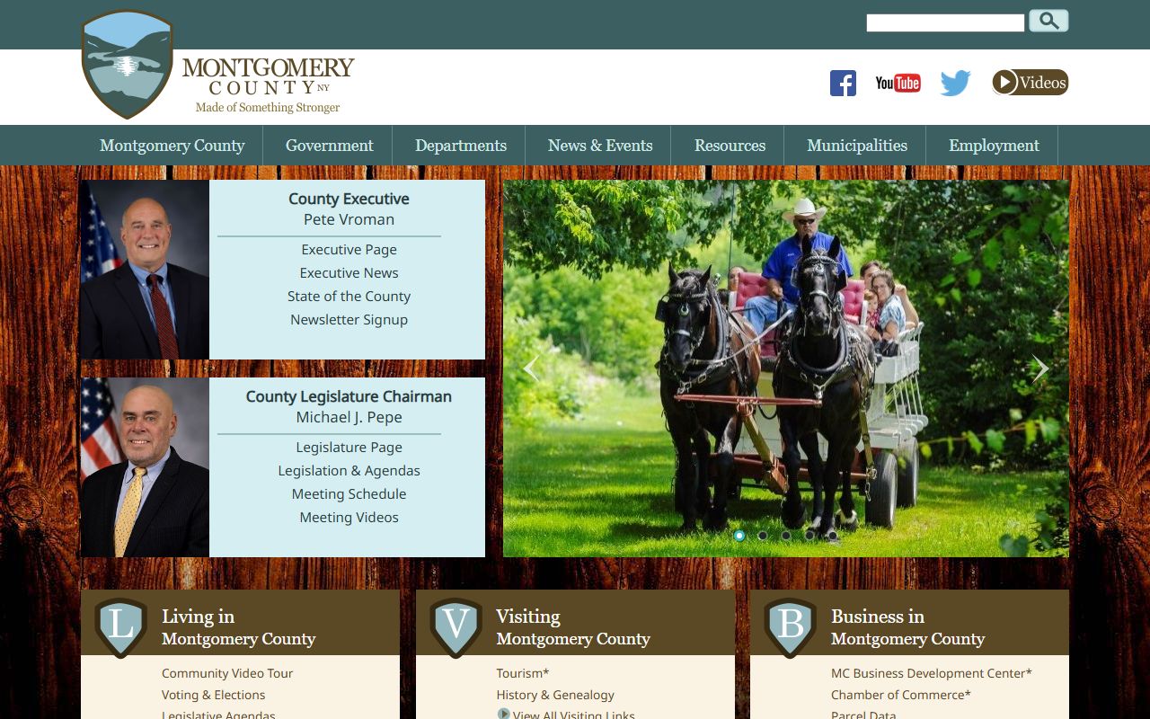 Montgomery County website for booking releases