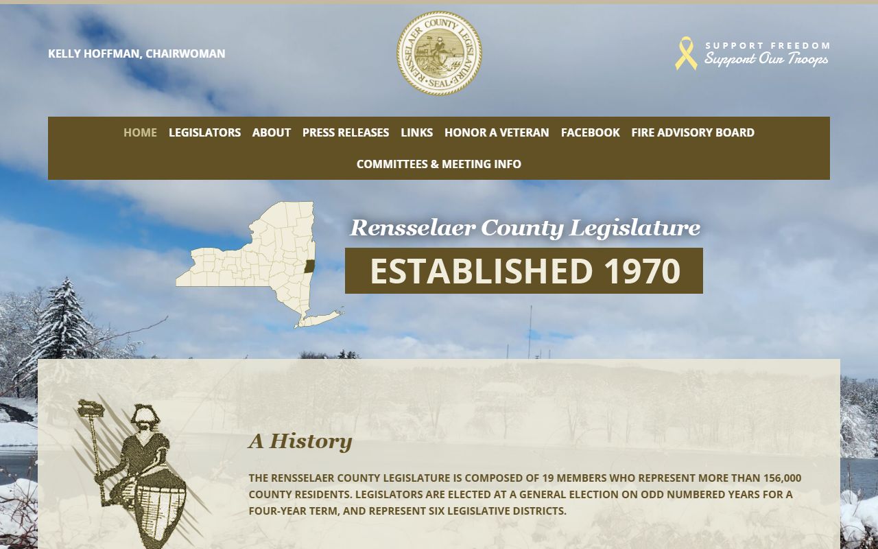 Rensselaer County website for booking releases