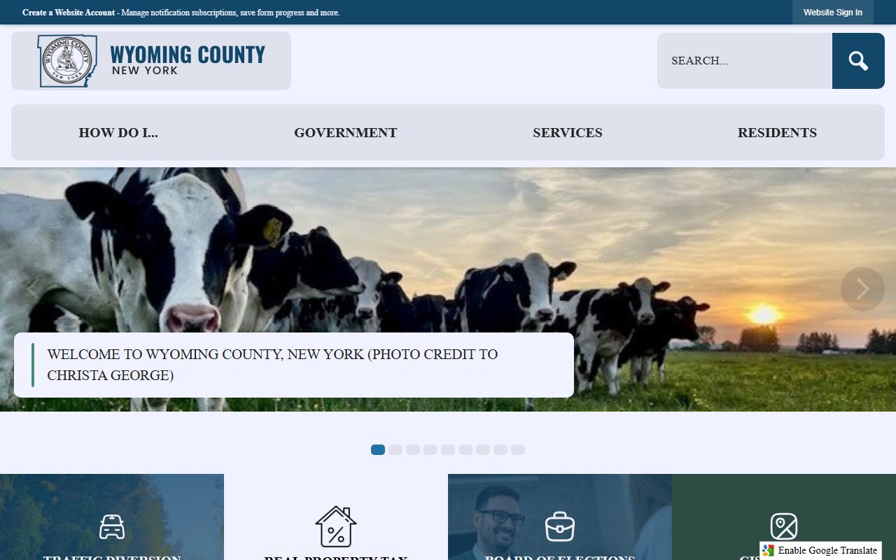 Wyoming County website booking releases